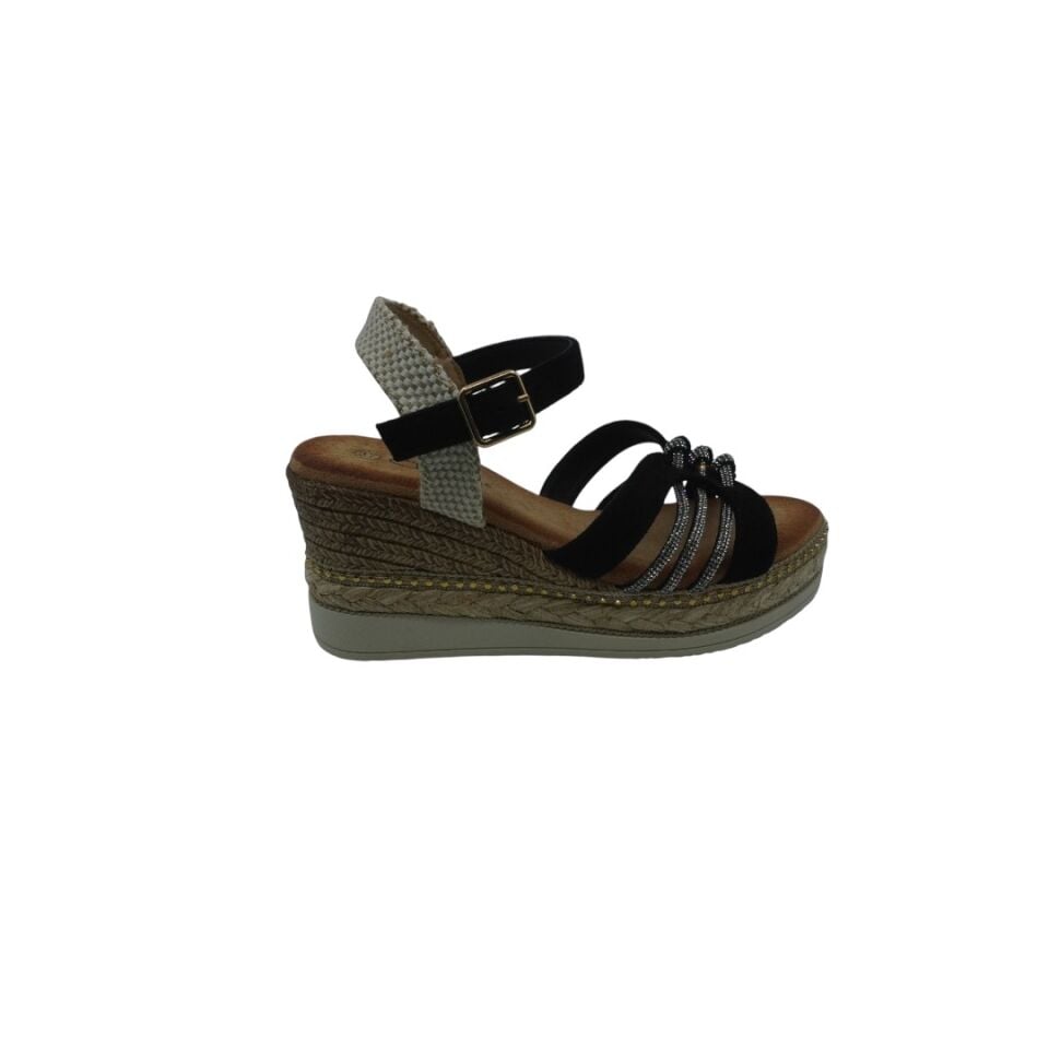 26Y231 GUJA ANATOMIC SİYAH SANDALET