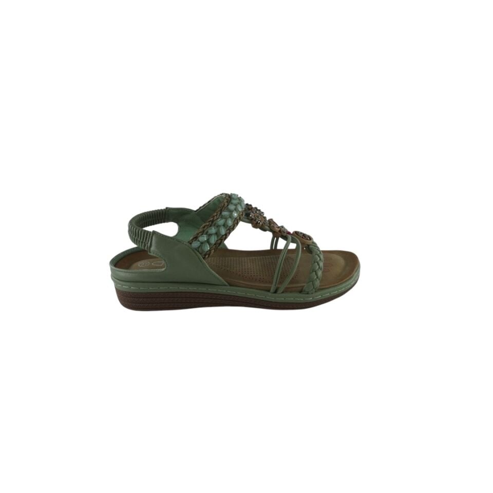 152-1 GUJA ANATOMIC YEŞİL SANDALET