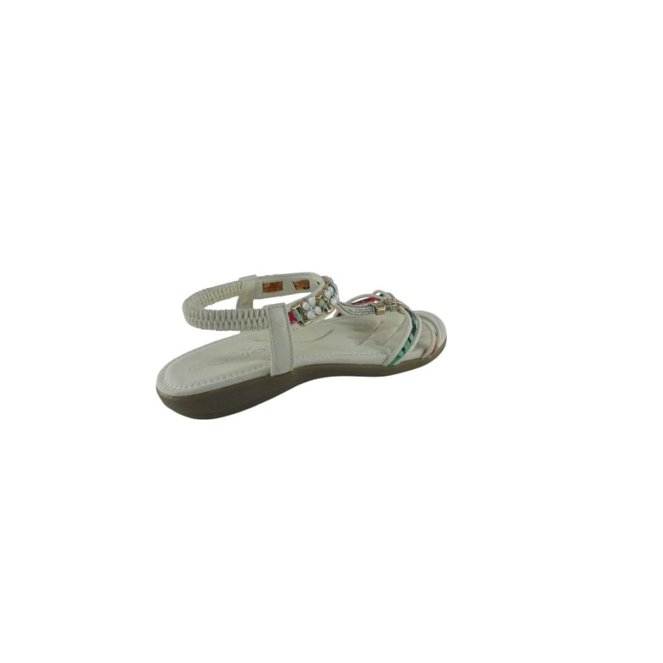 24Y150 GUJA ANATOMIC BEYAZ SANDALET