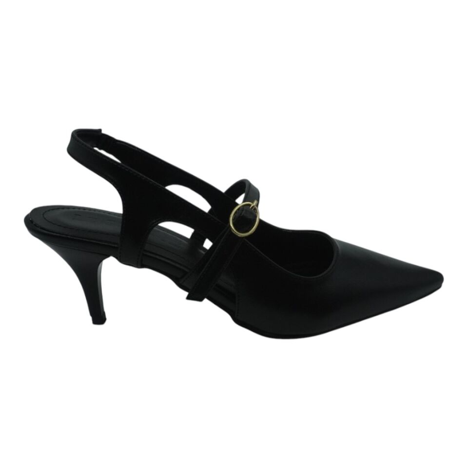 790 LE GUZZİ SİYAH İNCE TOPUK