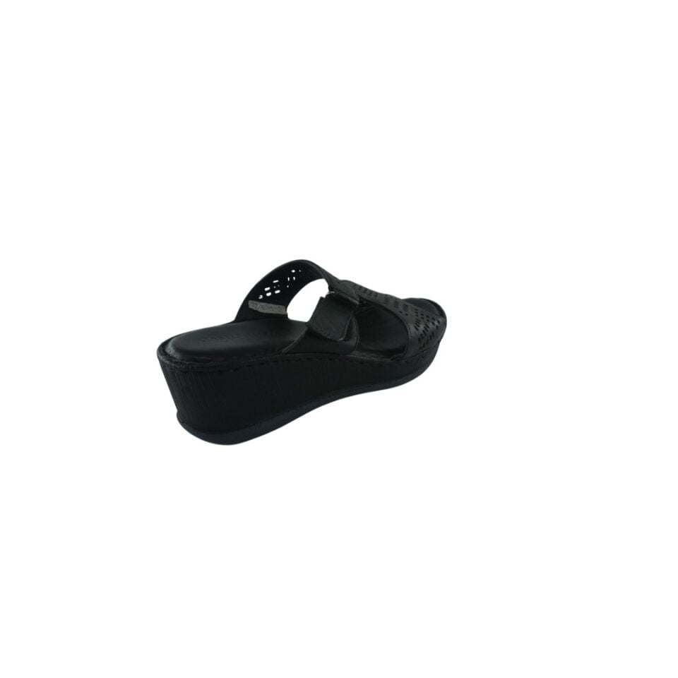 CASTLE BLACK 22325 SIYAH DOLGU TERLİK(DERİ)