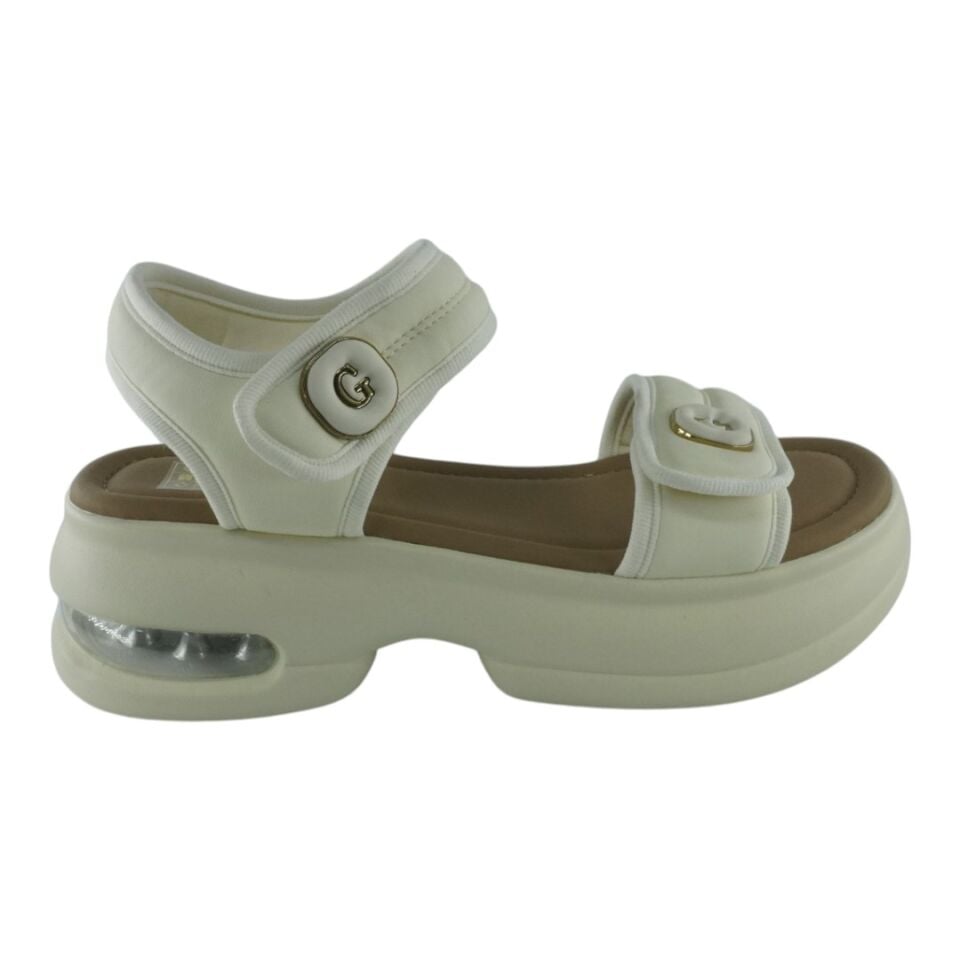 26Y440-1 GUJA BEYAZ SANDALET