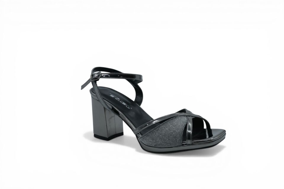 PUNTO PLATİN KALIN TOPUKLU 6 CM