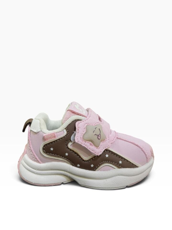 MACO KİDS IŞIKLI PEMBE BEBE SPOR AYAKKABI