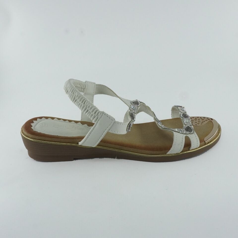 25Y122-5 GUJA BEYAZ SANDALET
