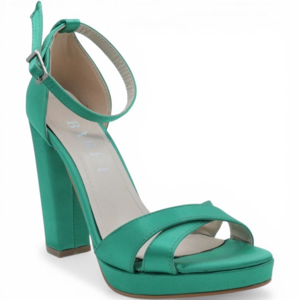 BARET PLATFORM YEŞİL SATEN
