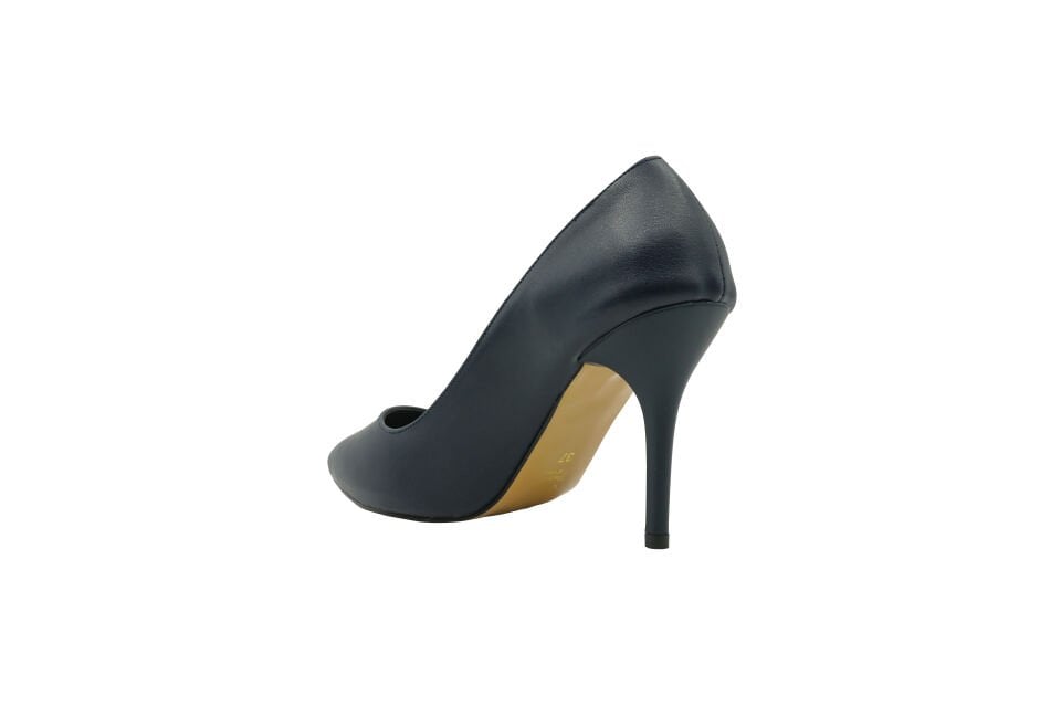 Massima Stiletto Kadın 9 cm Topuklu Lacivert Ayakkabı