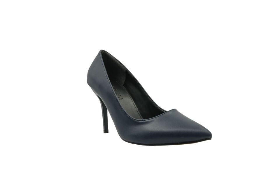Massima Stiletto Kadın 9 cm Topuklu Lacivert Ayakkabı