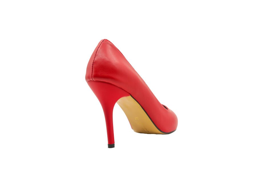 Massima Stiletto Kadın 9 cm Topuklu Kırmızı Ayakkabı