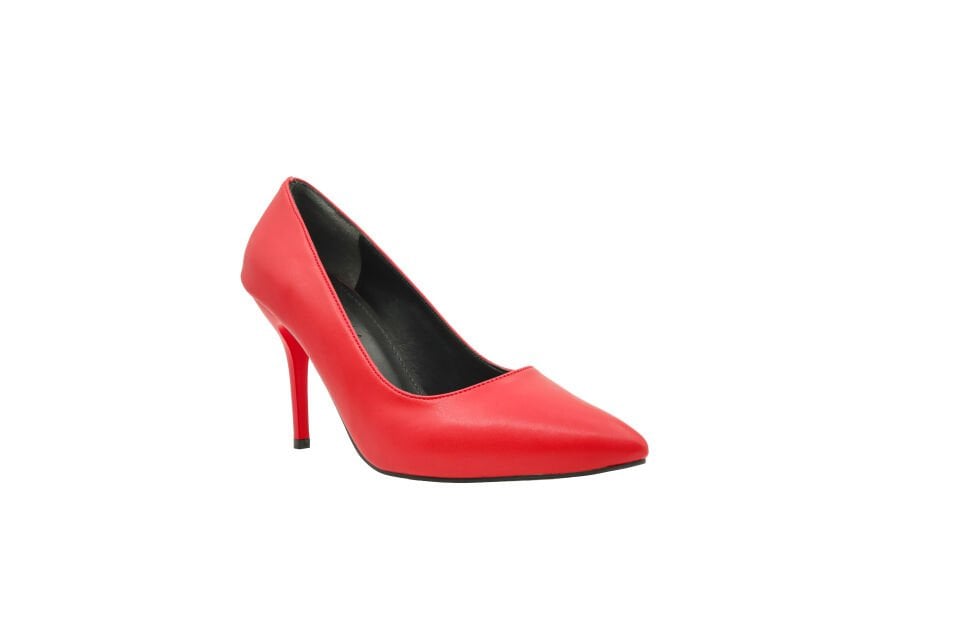 Massima Stiletto Kadın 9 cm Topuklu Kırmızı Ayakkabı