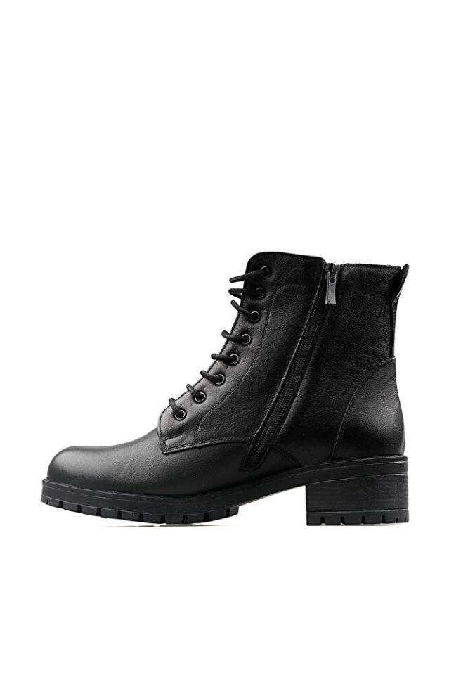 Kadın Bot & Bootie -Zenne - 2680-1-SIYAH-ZENNE