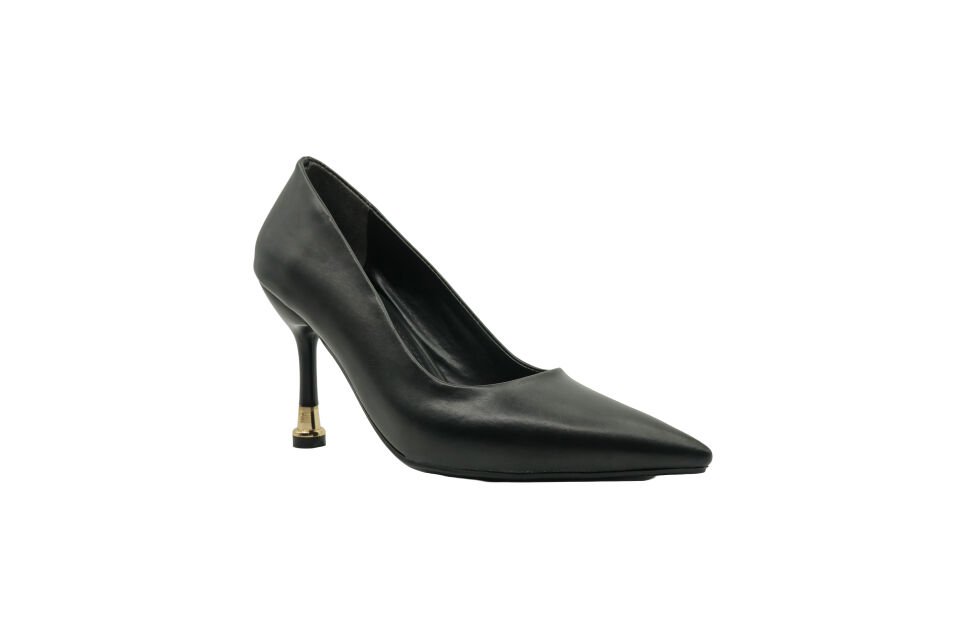 Rella Stiletto Kadın 9 cm Topuklu Siyah Ayakkabı