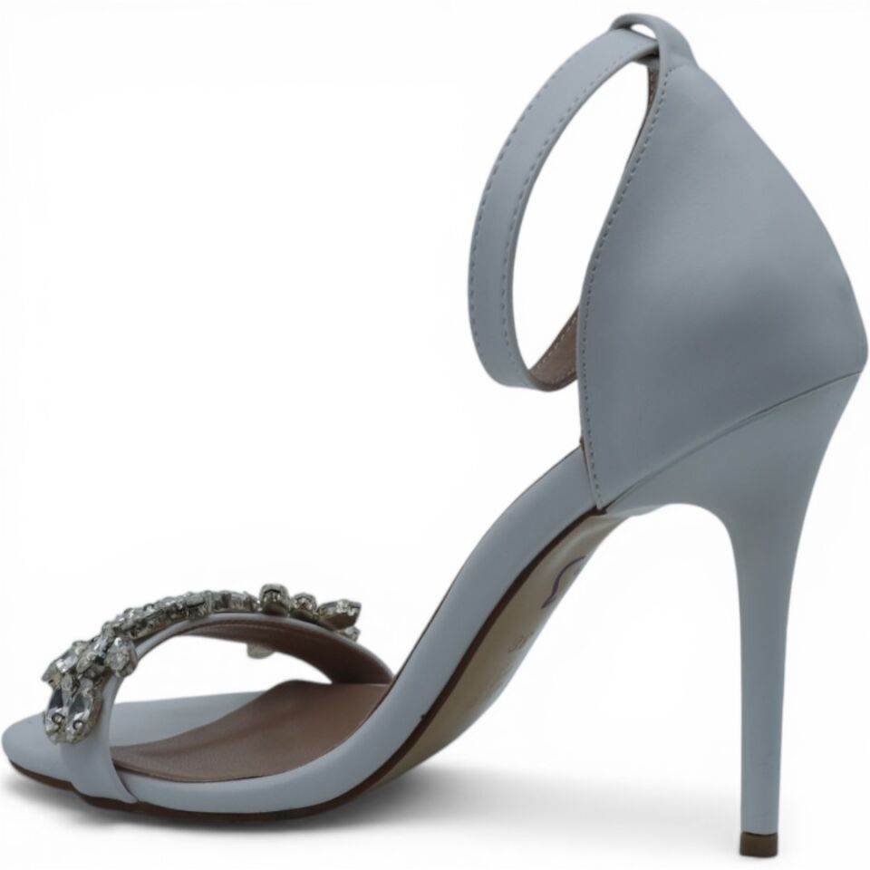 CEREN MODA GRİ TOPUKLU