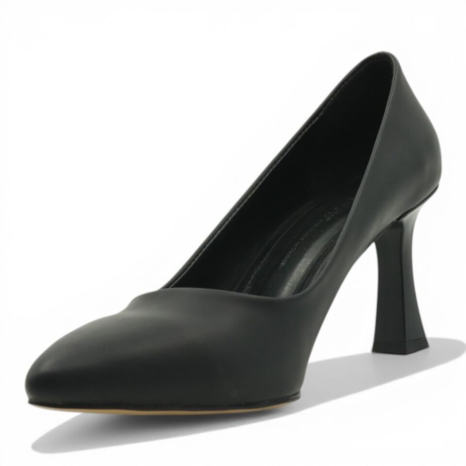 Esstii Stiletto Kadın 8 cm Topuklu Siyah Ayakkabı