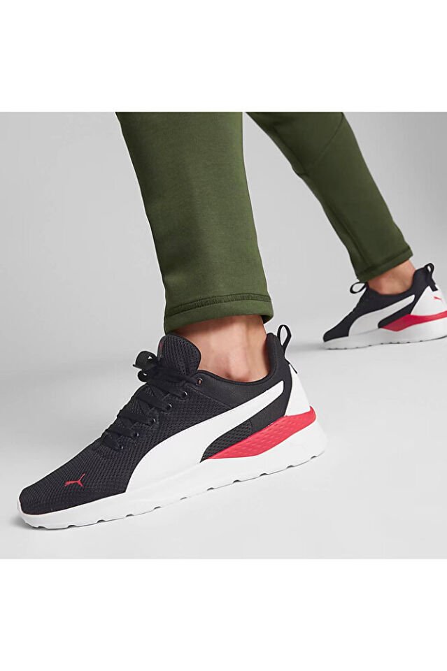 Anzarun Lite Siyah-Kırmızı Unisex Sneaker 371128-50