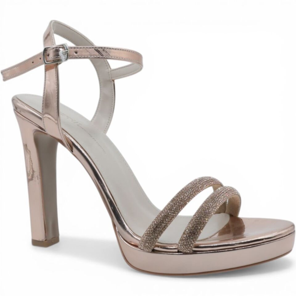 ESSTİİ ROSE GOLD TAŞLI PLATFORM
