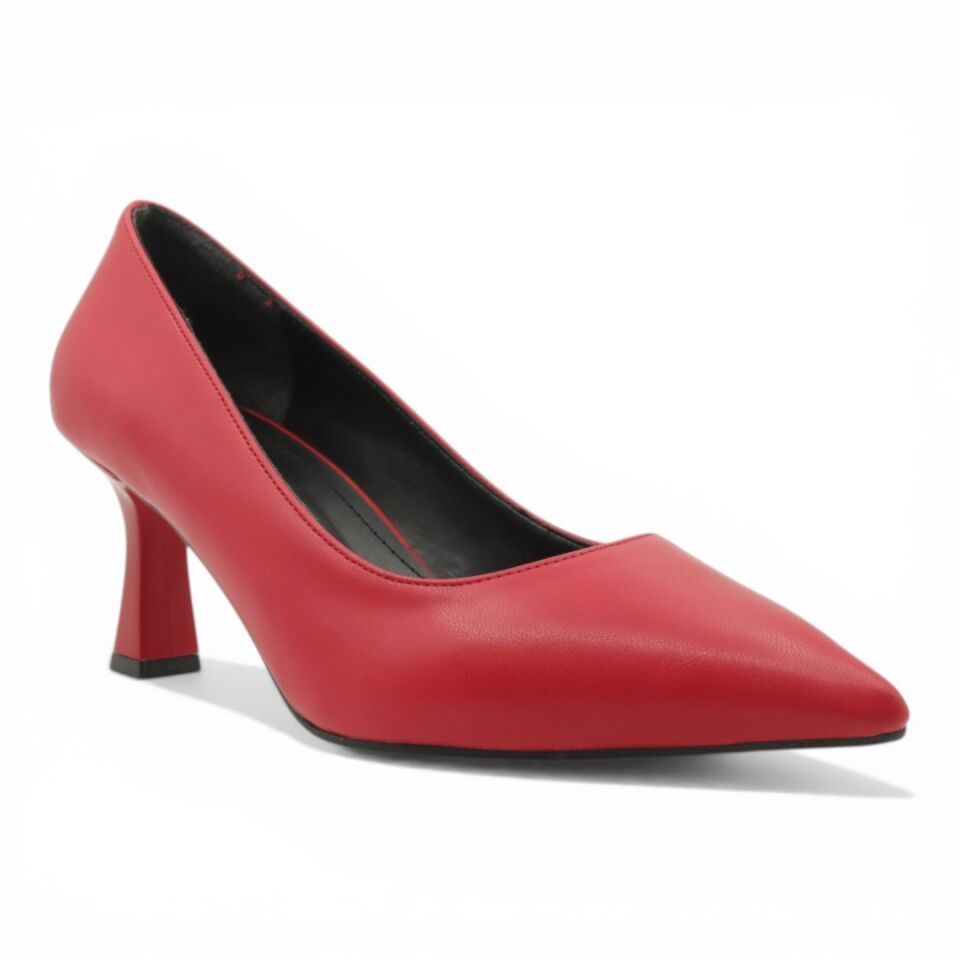 Massima Stiletto Kadın 6 cm Topuklu Kırmızı Ayakkabı