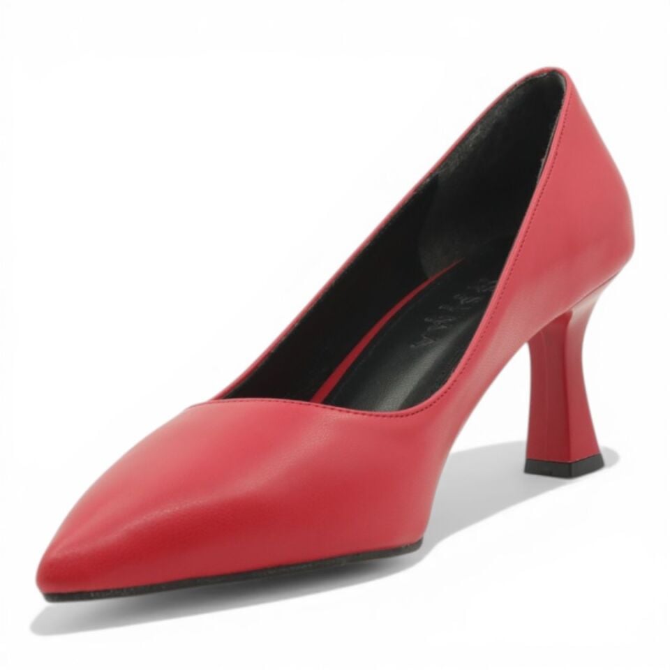 Massima Stiletto Kadın 6 cm Topuklu Kırmızı Ayakkabı