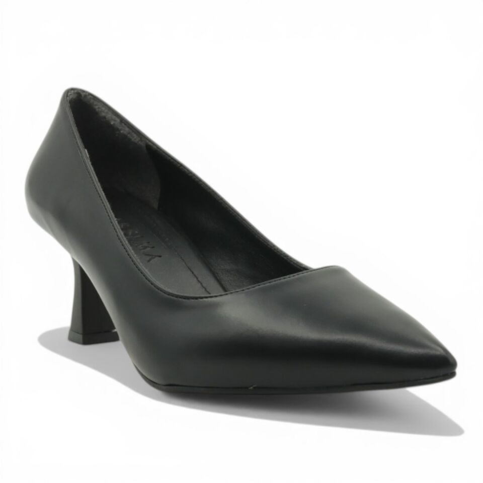 Massima Stiletto Kadın 6 cm Topuklu Siyah Ayakkabı