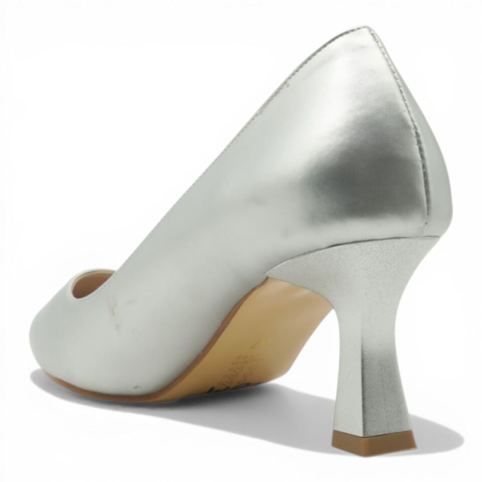 Massima Stiletto Kadın 6 cm Topuklu Gümüş Ayakkabı