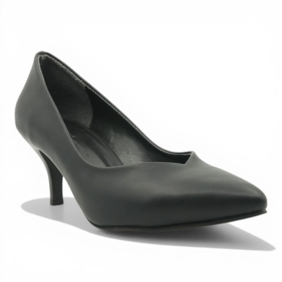Esstii Stiletto Kadın 6 cm Topuklu Siyah Ayakkabı