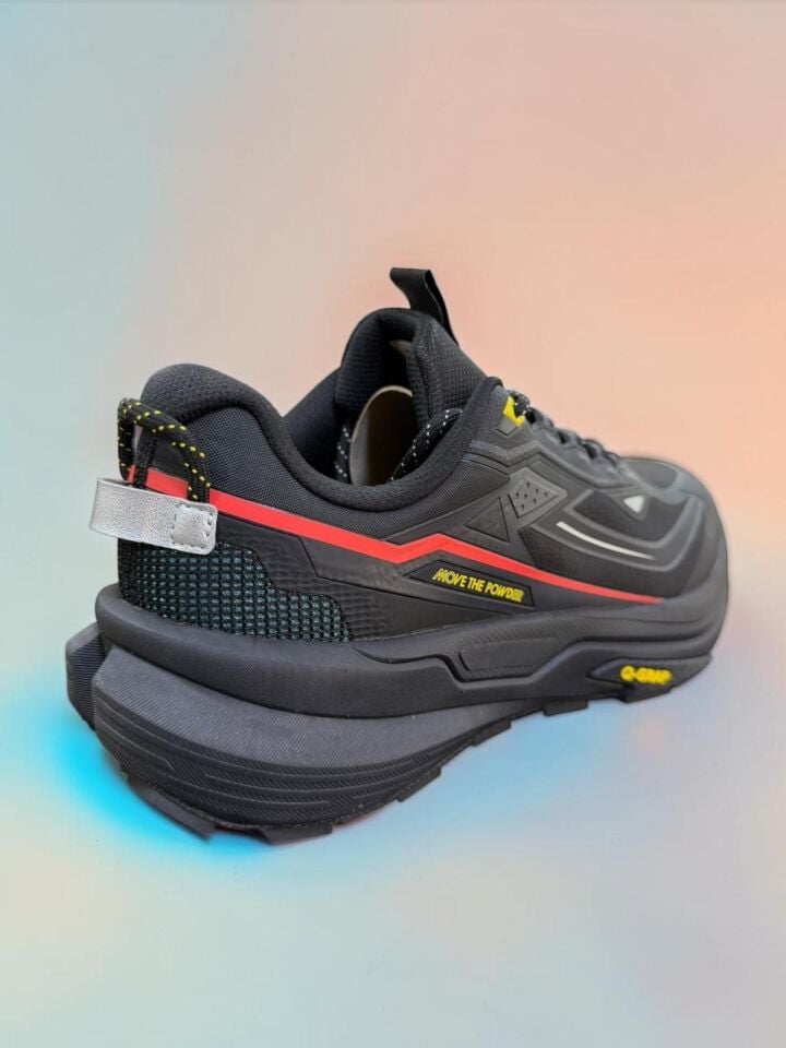 QIOADAN QAF193254921E TREKKİNG SİYAH KIRMIZI OUTDOOR AYAKKABI