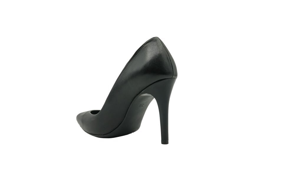 Afilli Stiletto Kadın 9 cm Topuklu Siyah Ayakkabı