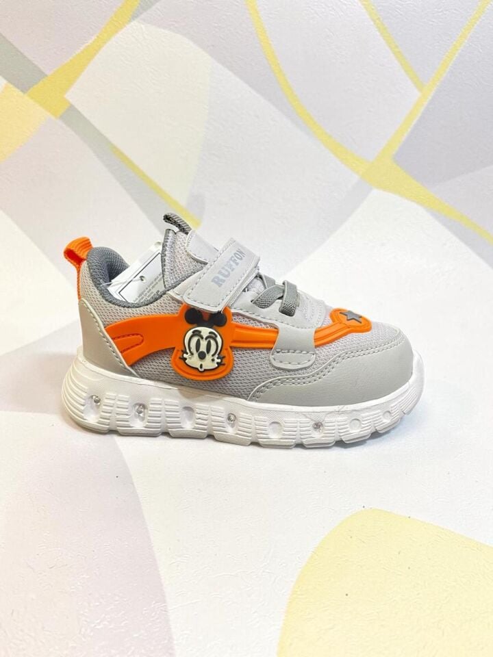 OYMAK RUFFON BUZ FÜME ORANJ BEBE SPOR AYAKKABI
