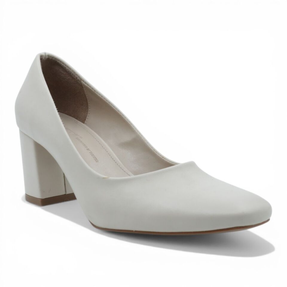 ESSTİİ TEN CİLT KALIN TOPUKLU 7CM