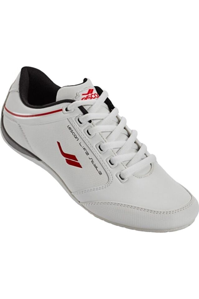 Beyaz Kadın Yürüyüş Ayakkabısı Lescon L-5623 Sneakers Kadın