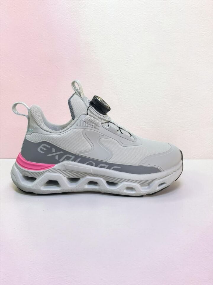 MARCO KIDS RUNNER-F GRİ PEMBE ÇOCUK SPOR