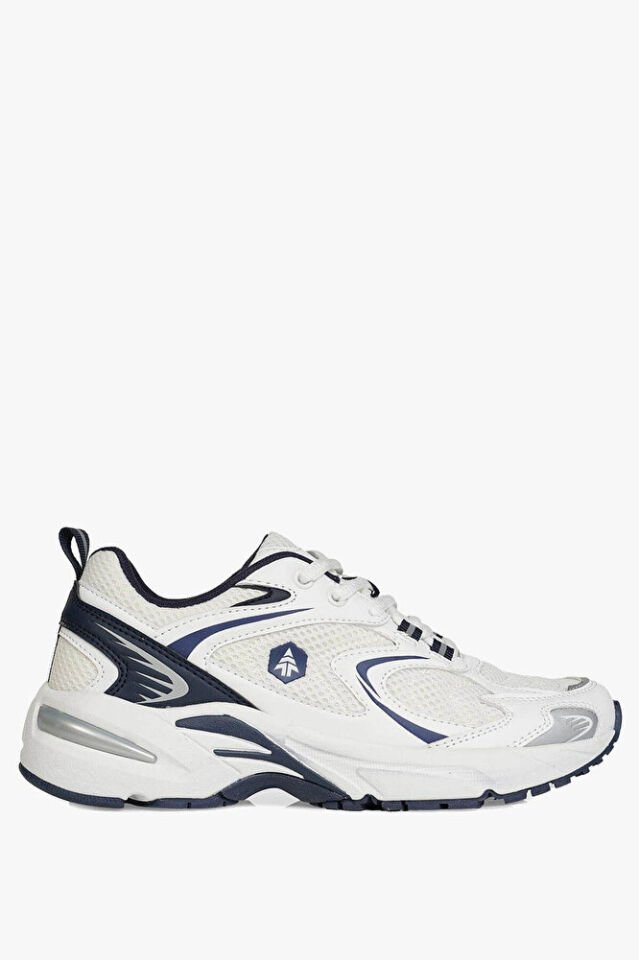 Hader Z Beyaz-Lacivert Kadın Sneaker 24038-Z