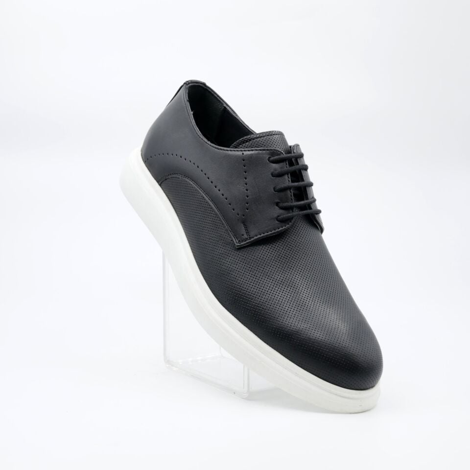 71114 CASTLE BLACK SPOR KLASİK SİYAH BEYAZ