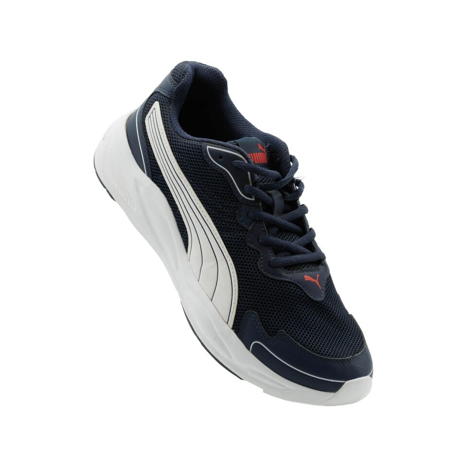 382958-06 PUMA LACİVERT BEYAZ