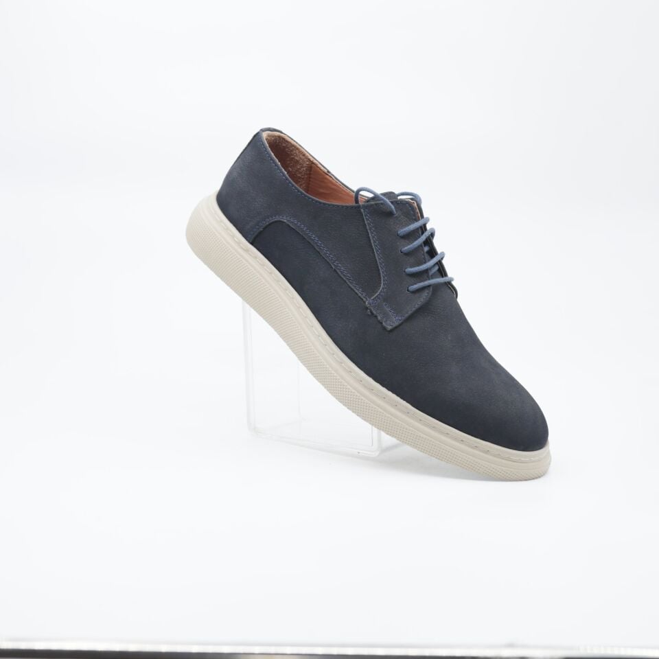 1016 TOCCO SPOR KLASİK LACİVERT SÜET