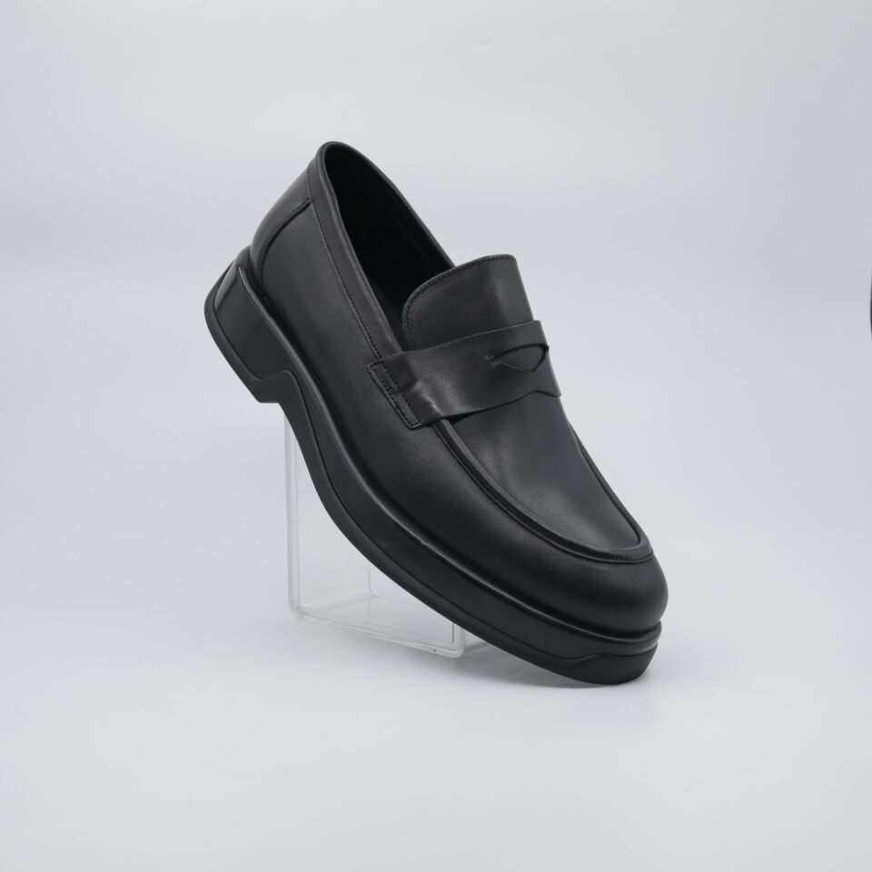 4461 BANNER LOAFER SİYAH CİLT