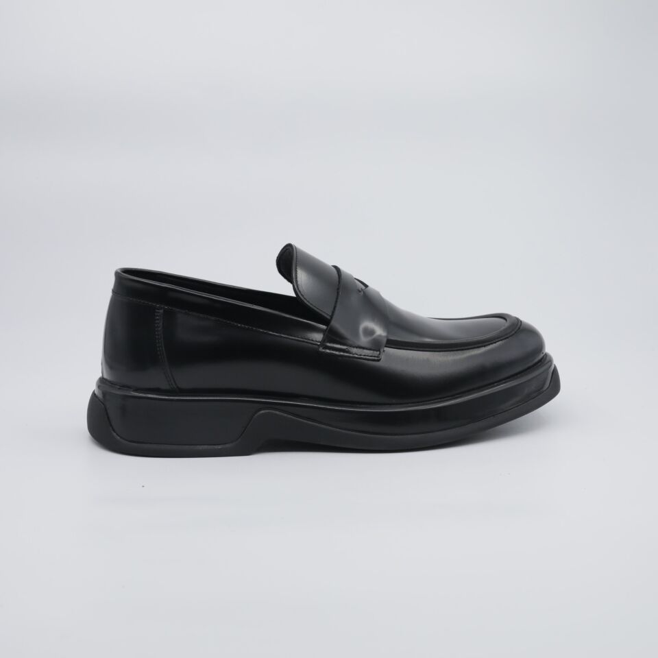 4461 BANNER LOAFER SİYAH RUGAN