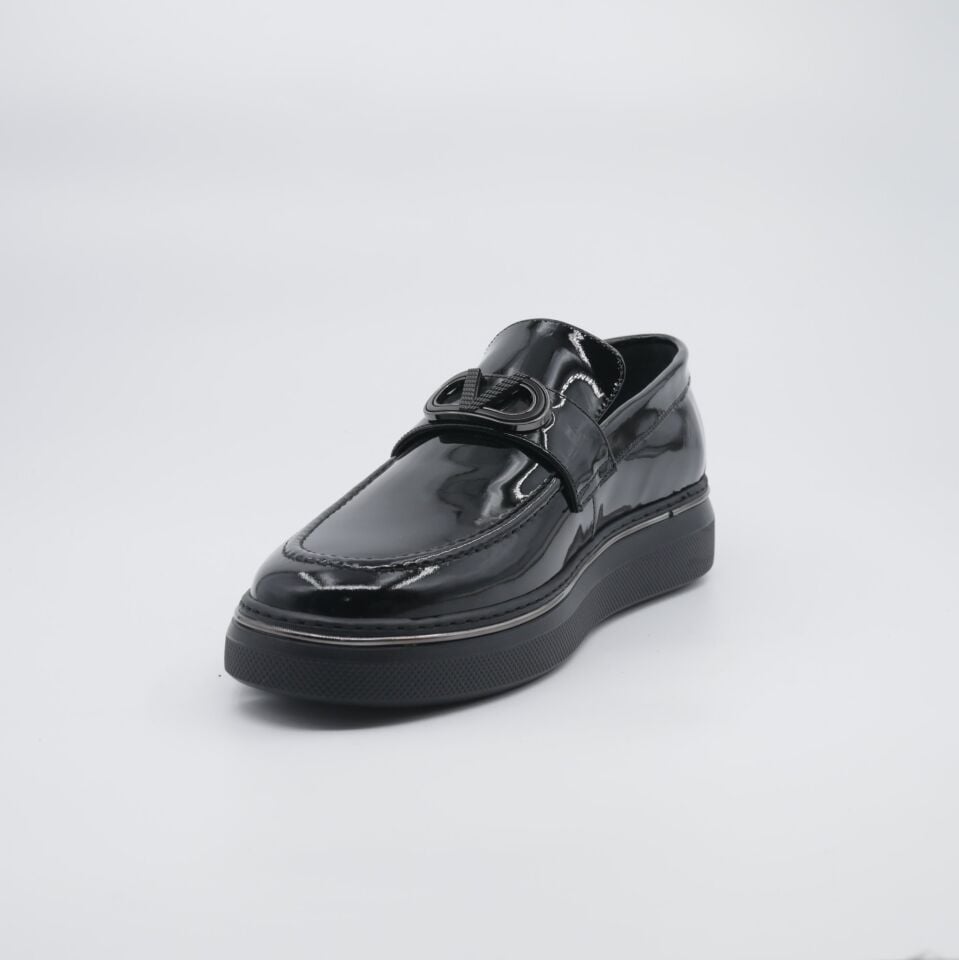 160 MARCOMEN LOAFER SİYAH RUGAN