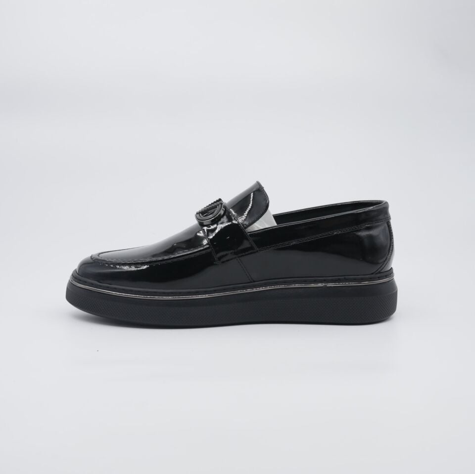 160 MARCOMEN LOAFER SİYAH RUGAN