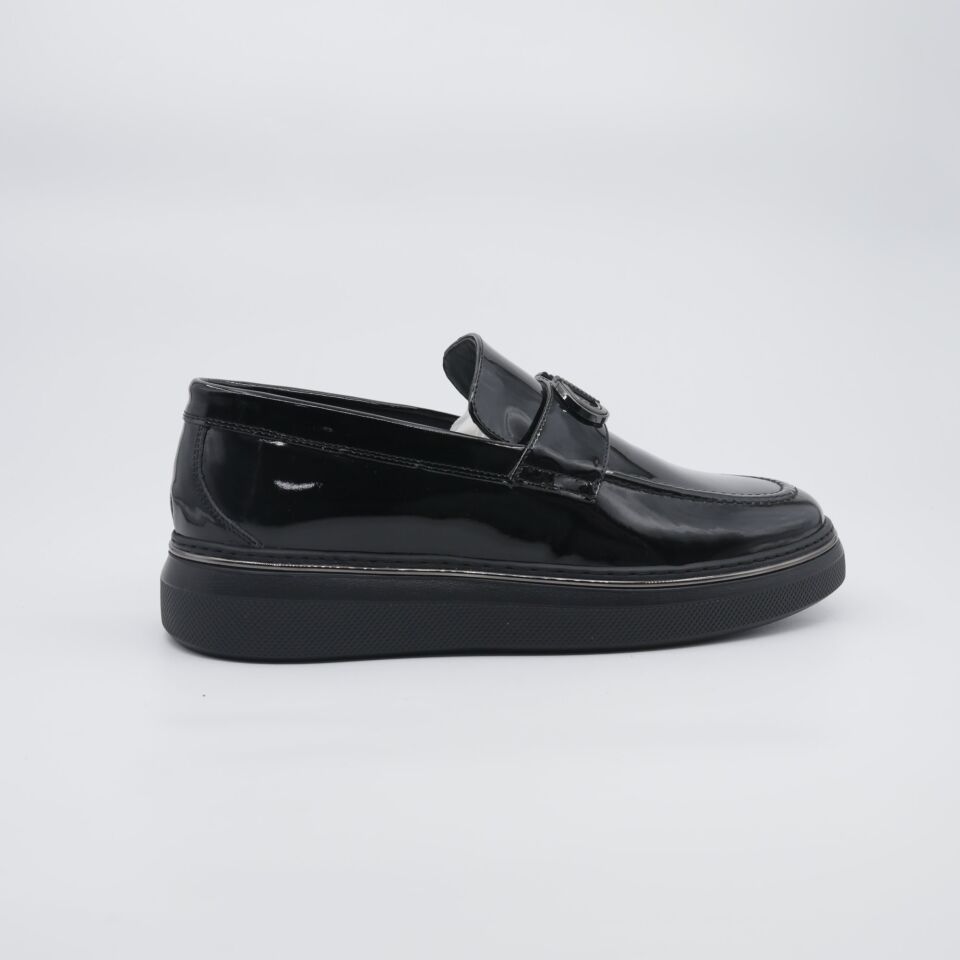 160 MARCOMEN LOAFER SİYAH RUGAN