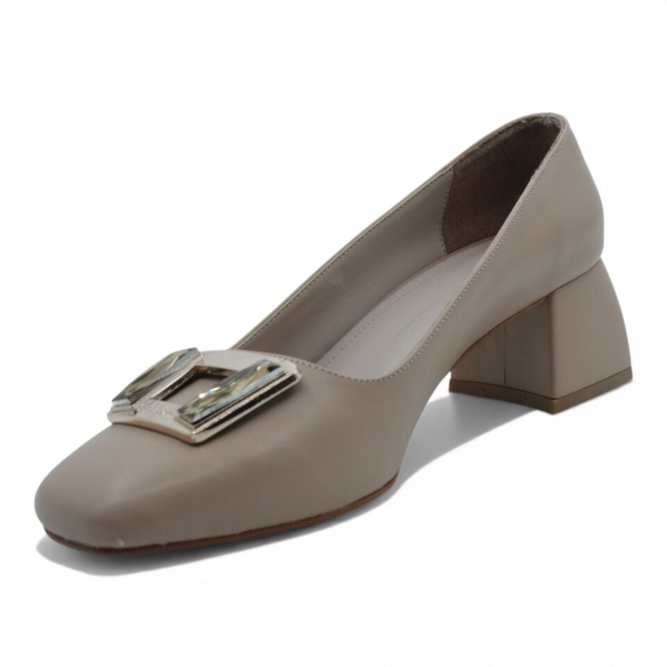 ESSTİİ NUT CİLT KALIN TOPUKLU 5CM