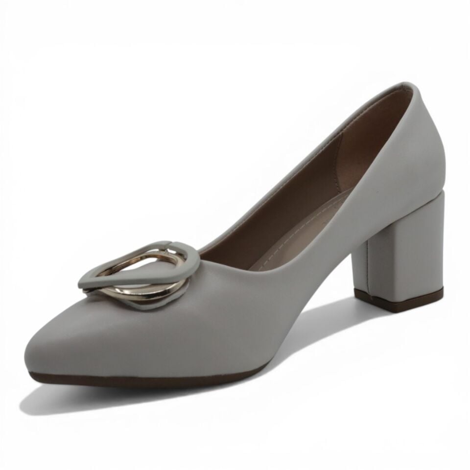 TEN CİLT KALIN TOPUKLU 7CM