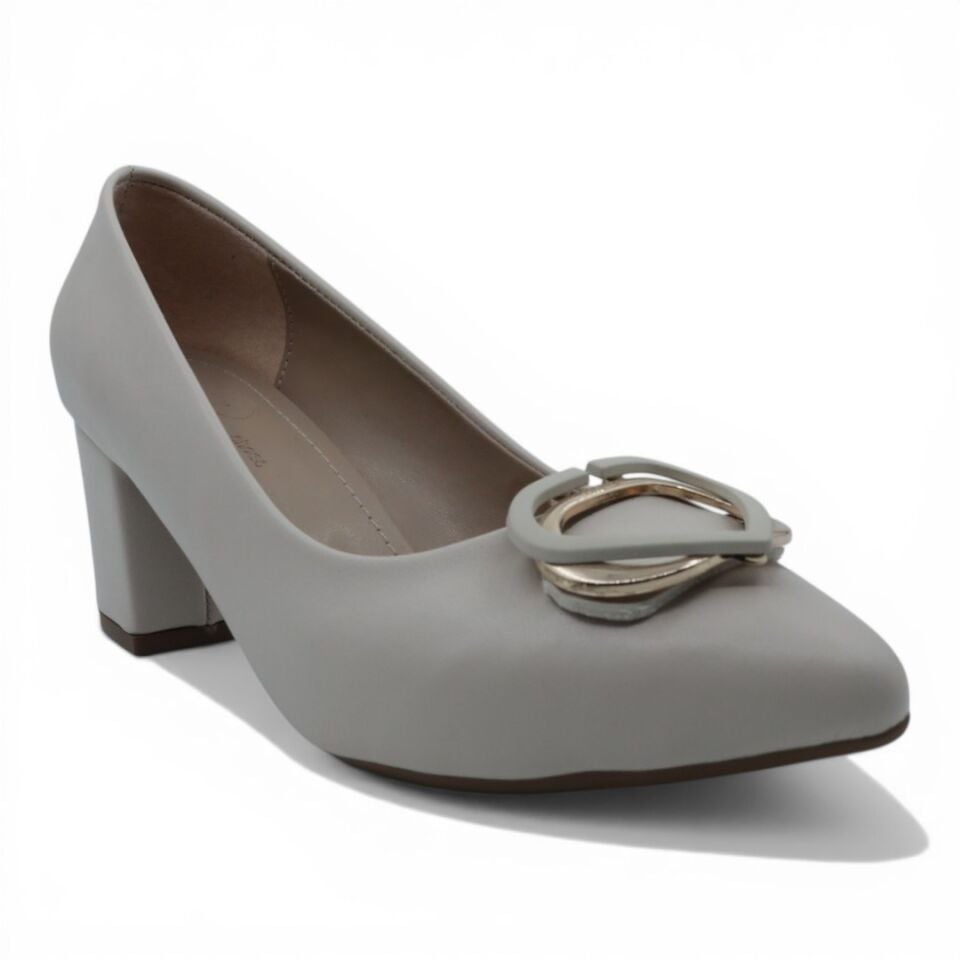 TEN CİLT KALIN TOPUKLU 7CM