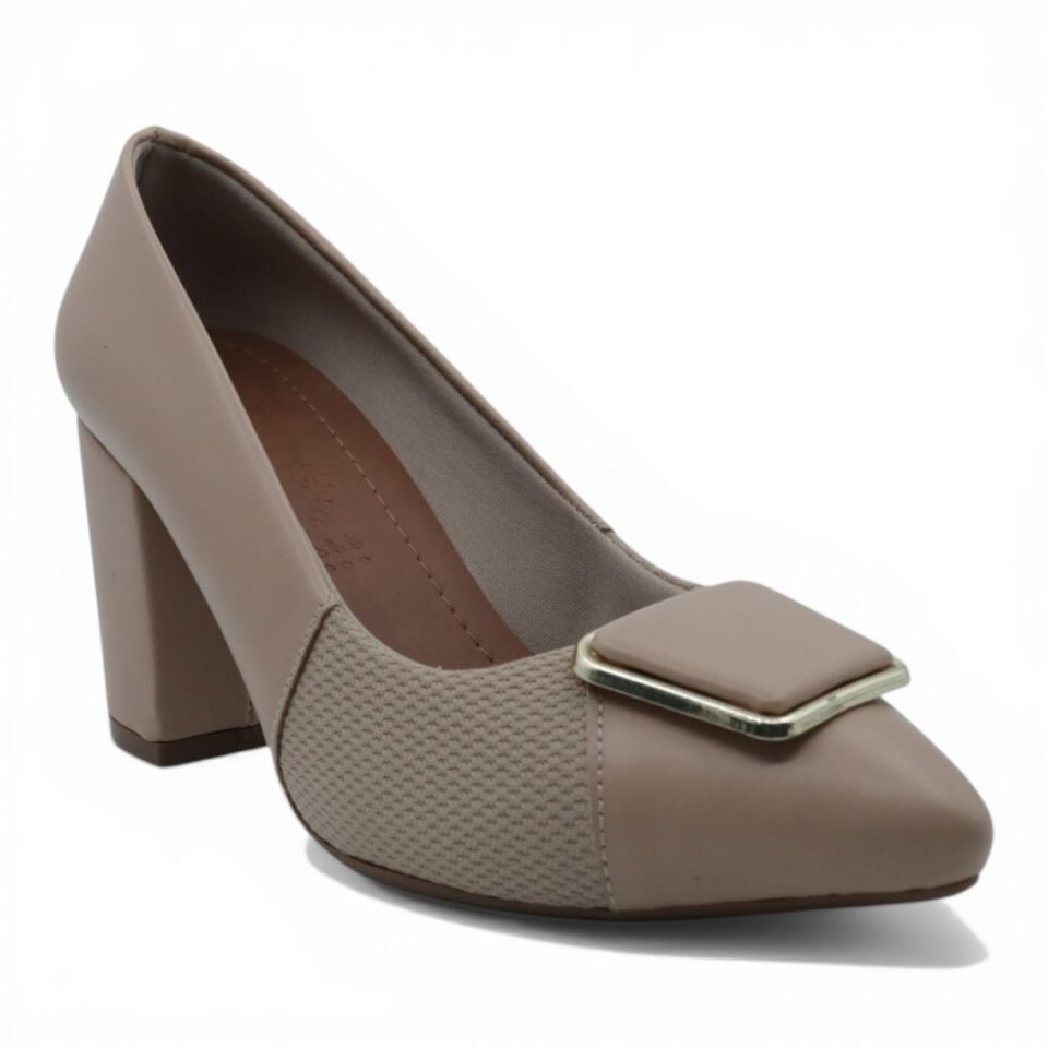 NUT CİLT KALIN TOPUKLU 7CM