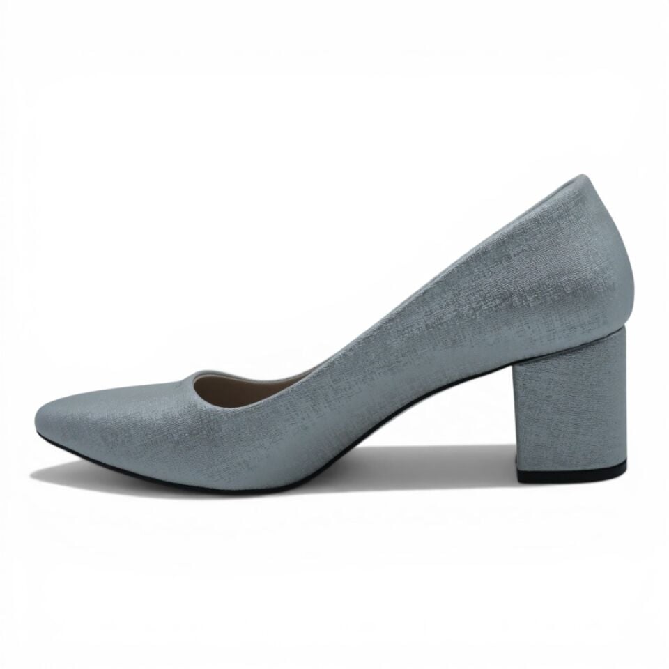 ESSENCE GÜMÜŞ KALIN TOPUKLU 7CM