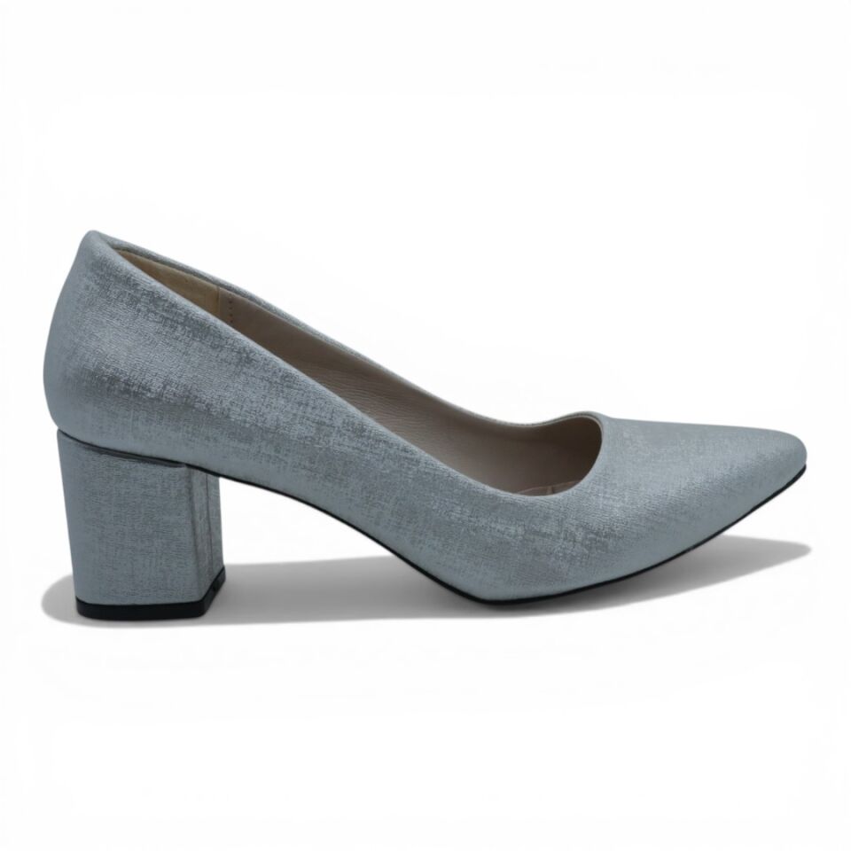 ESSENCE GÜMÜŞ KALIN TOPUKLU 7CM