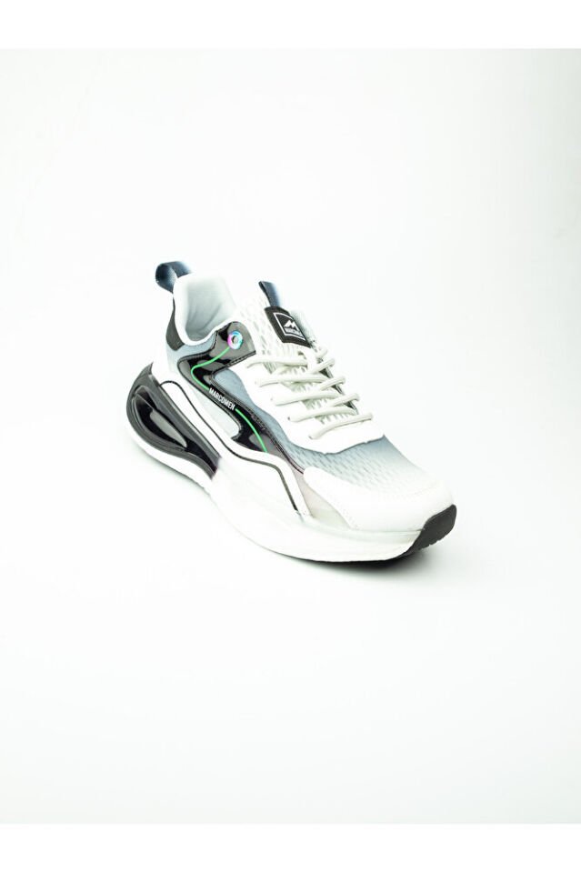 19320 Beyaz Deri Erkek Sneaker