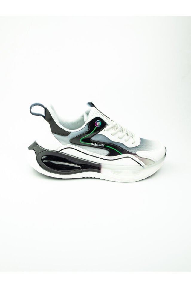 19320 Beyaz Deri Erkek Sneaker