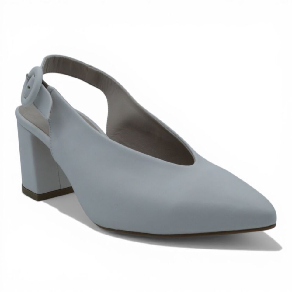ESSTİİ BEYAZ KALIN TOPUKLU 5CM