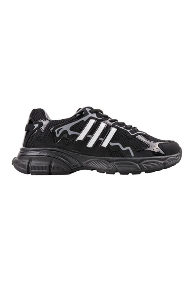19079 SİYAH GRİ SNEAKER AYAKKABI